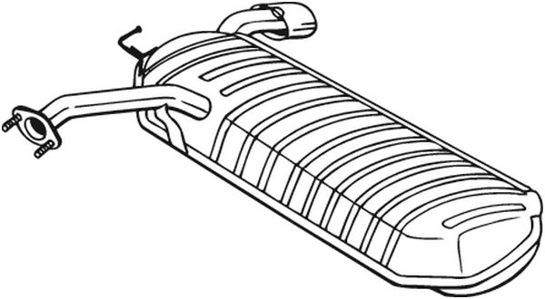 BOSAL 169-039 Silenziatore...