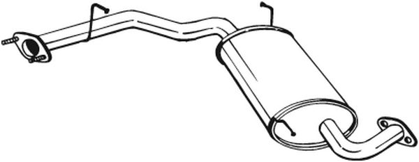 BOSAL 169-219 Silenziatore...