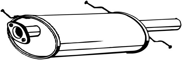 BOSAL 171-259 Silenziatore...