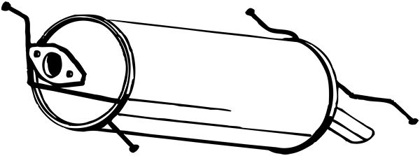 BOSAL 171-389 Silenziatore...
