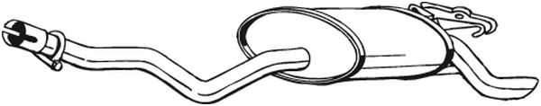 BOSAL 175-347 Silenziatore...