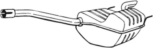 BOSAL 175-349 Silenziatore...