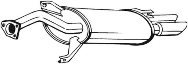 BOSAL 177-243 Silenziatore...