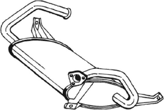 BOSAL 177-275 Silenziatore...