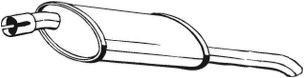 BOSAL 185-009 Silenziatore...