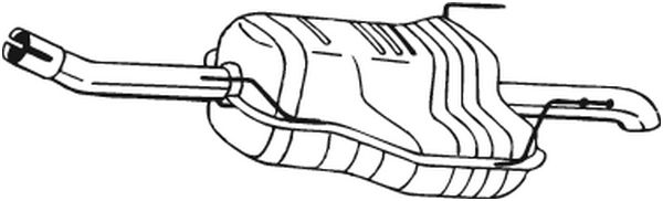 BOSAL 185-129 Silenziatore...