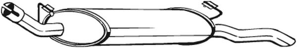 BOSAL 185-143 Silenziatore...