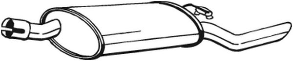 BOSAL 185-223 Silenziatore...