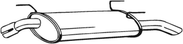 BOSAL 185-415 Silenziatore...