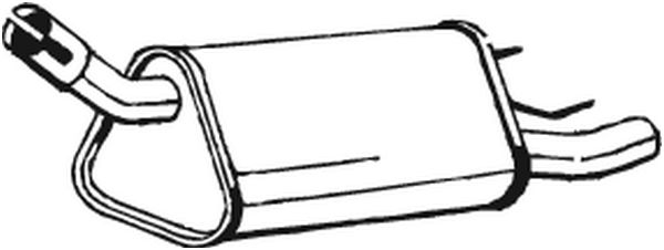 WALKER 24268 bakre lydpotte