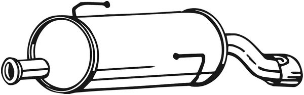 BOSAL 190-155 Silenziatore...