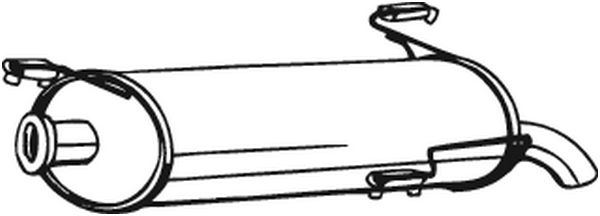 BOSAL 190-219 Silenziatore...