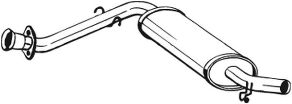 BOSAL 200-011 Silenziatore...