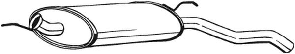 BOSAL 200-165 Silenziatore...