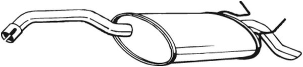 BOSAL 200-543 Silenziatore...