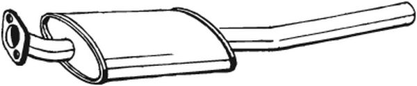 BOSAL 200-541 Silenziatore...