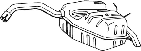 BOSAL 200-547 Silenziatore...
