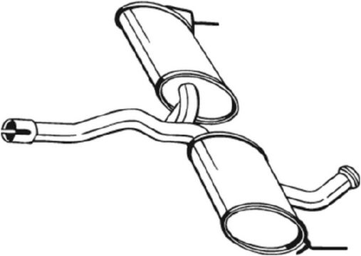 BOSAL 200-731 Silenziatore...