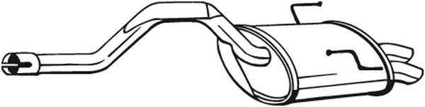 BOSAL 200-803 Silenziatore...