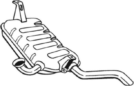 BOSAL 200-809 Silenziatore...