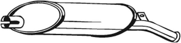BOSAL 200-925 Silenziatore...