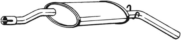 BOSAL 200-969 Silenziatore...