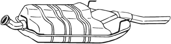 BOSAL 215-829 Silenziatore...