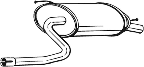 BOSAL 219-135 Silenziatore...