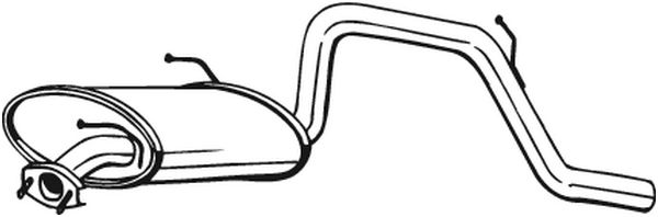 BOSAL 219-381 Silenziatore...