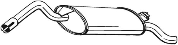 BOSAL 220-649 Silenziatore...