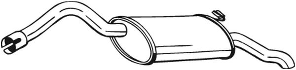 BOSAL 220-659 Silenziatore...
