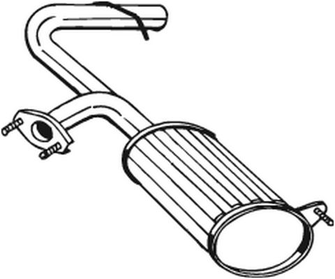 BOSAL 229-501 Silenziatore...