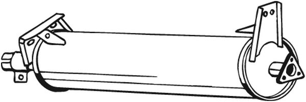 BOSAL 233-261 Silenziatore...