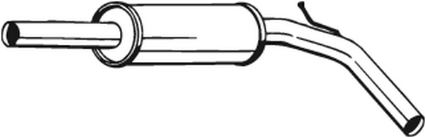 BOSAL 233-323 Silenziatore centrale