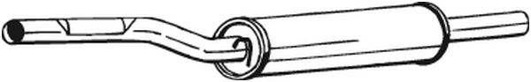 BOSAL 233-389 Silenziatore...