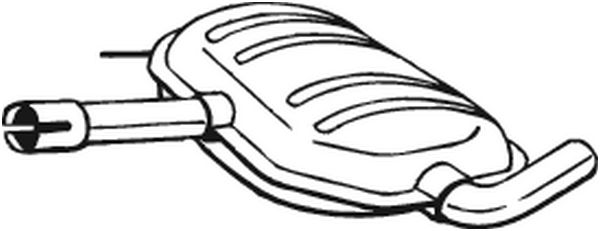 BOSAL 233-487 Silenziatore...