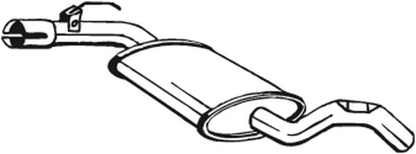 BOSAL 233-561 Silenziatore...