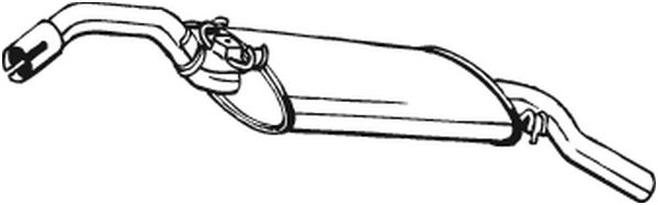 BOSAL 233-563 Silenziatore...