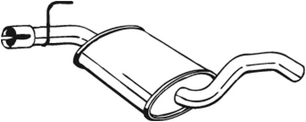 BOSAL 233-693 Silenziatore...