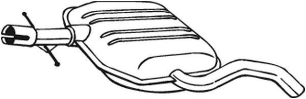 BOSAL 233-689 Silenziatore...