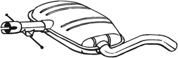 BOSAL 233-703 Silenziatore...