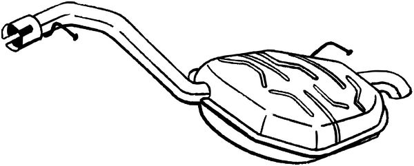 BOSAL 235-187 Silenziatore...