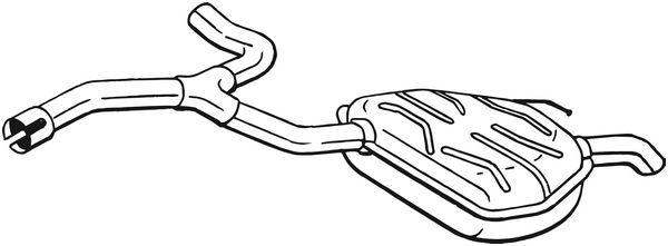 BOSAL 235-195 Silenziatore...
