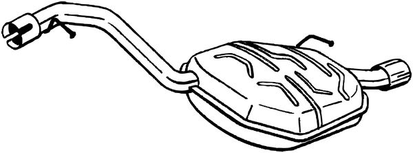 BOSAL 235-239 Silenziatore...