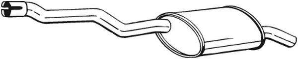 BOSAL 247-259 Silenziatore...