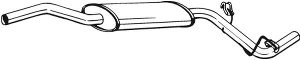 BOSAL 282-763 Silenziatore...