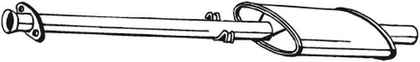 BOSAL 278-021 Silenziatore...