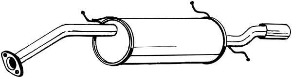 BOSAL 278-077 Silenziatore...