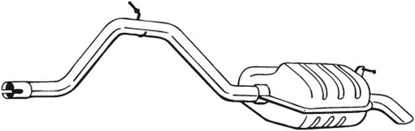 BOSAL 281-041 Silenziatore...
