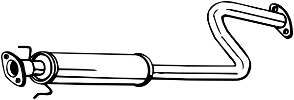 BOSAL 278-111 Silenziatore centrale